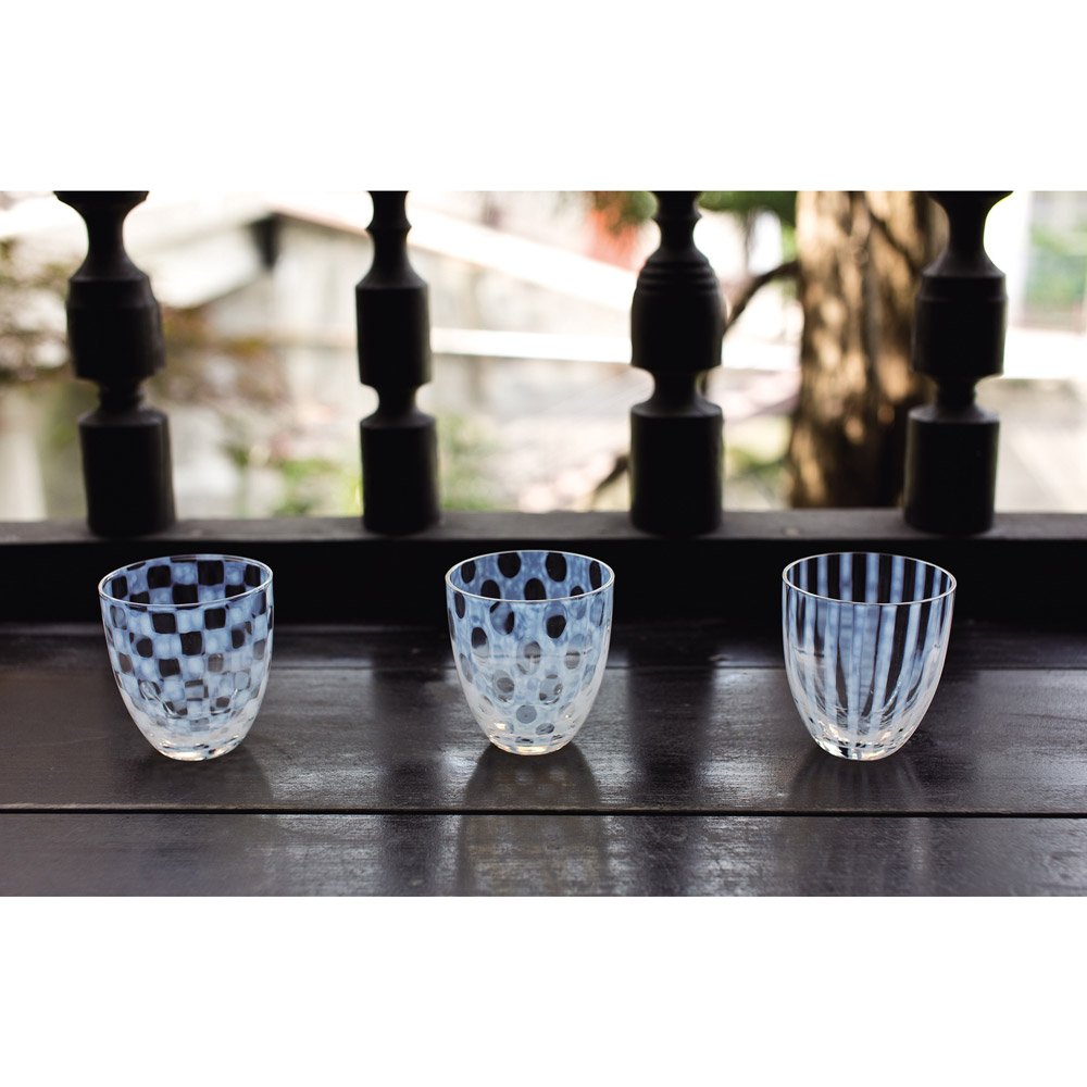 廣田硝子 タンブラー 大正浪漫硝子 十草 230ml TR-29-3