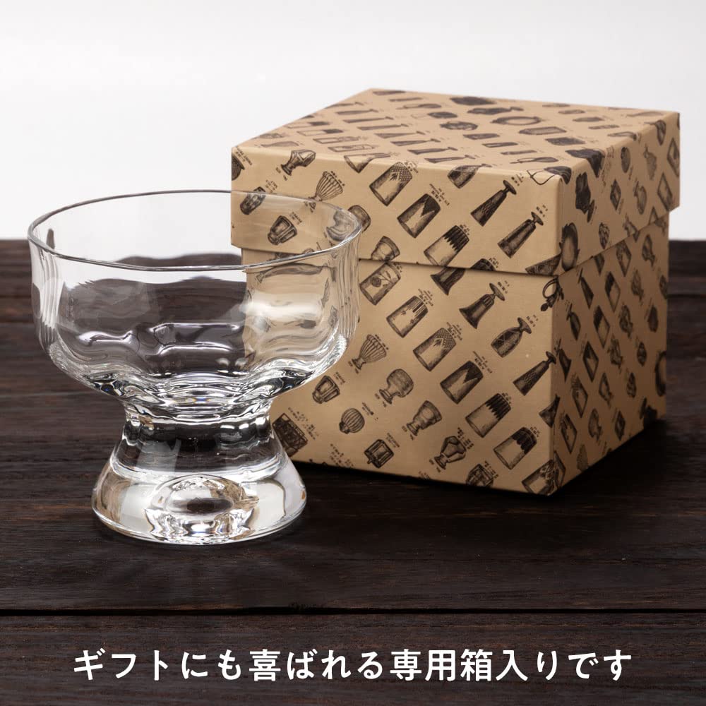 BYRON サンデー クリア モール (MO-1024CM) 昭和モダン珈琲 懐かしいあの頃のレトロで可愛いカフェグラスを復刻 Retro sundae