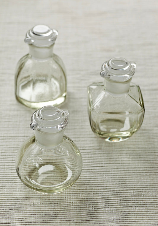 廣田硝子 復刻 醤油差し アンバー色 丸 633-OA