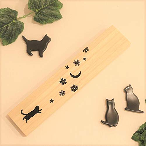 Neko箸 花ネコ レッド