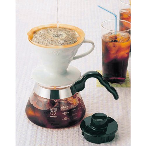 HARIO (ハリオ) V60 02 コーヒードリッパー セラミック レッド コーヒードリップ 1~4杯用 VDC-02R