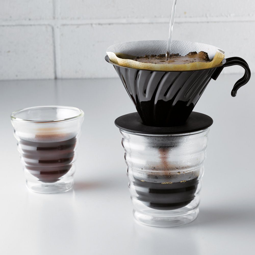 HARIO(ハリオ) V60メタルドリッパー 食洗機対応 シルバー 1-4杯用 日本製 VDM-02HSV