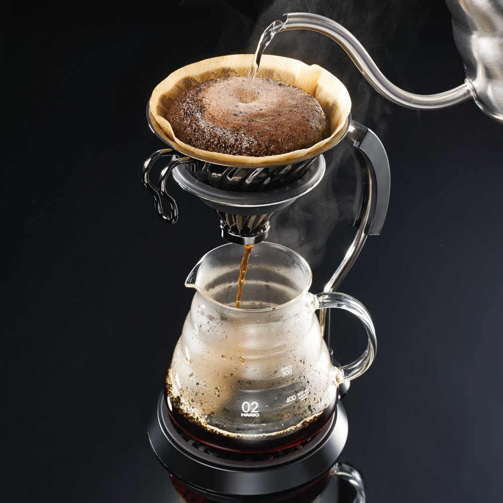 HARIO(ハリオ) V60メタルドリッパー 食洗機対応 シルバー 1-4杯用 日本製 VDM-02HSV