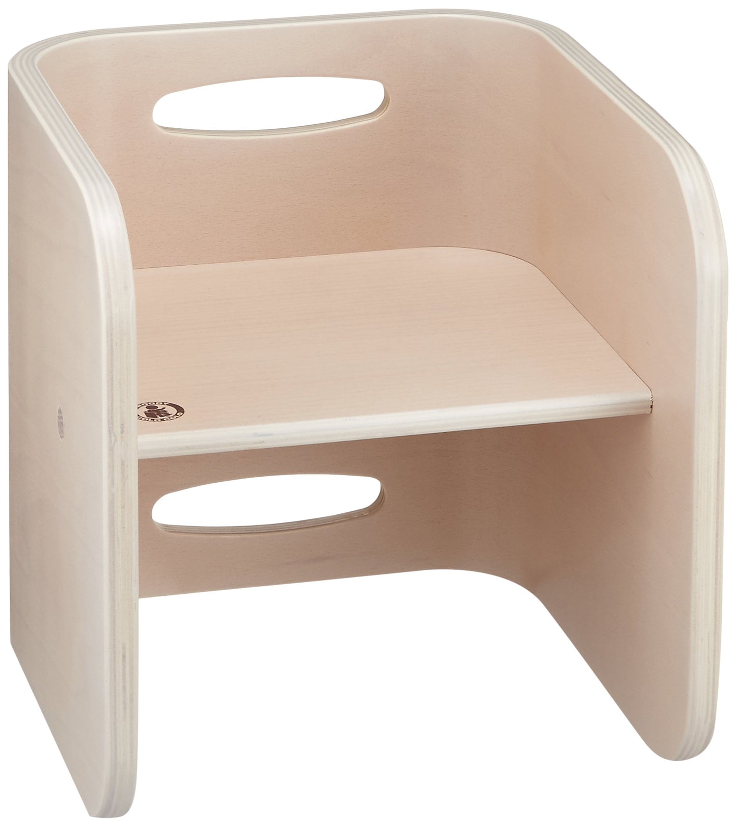 HOPPL(ホップル) コロコロチェア&デスク コロコロチェア アイボリー ビーチ・カバ材 CL-CHAIR-IV