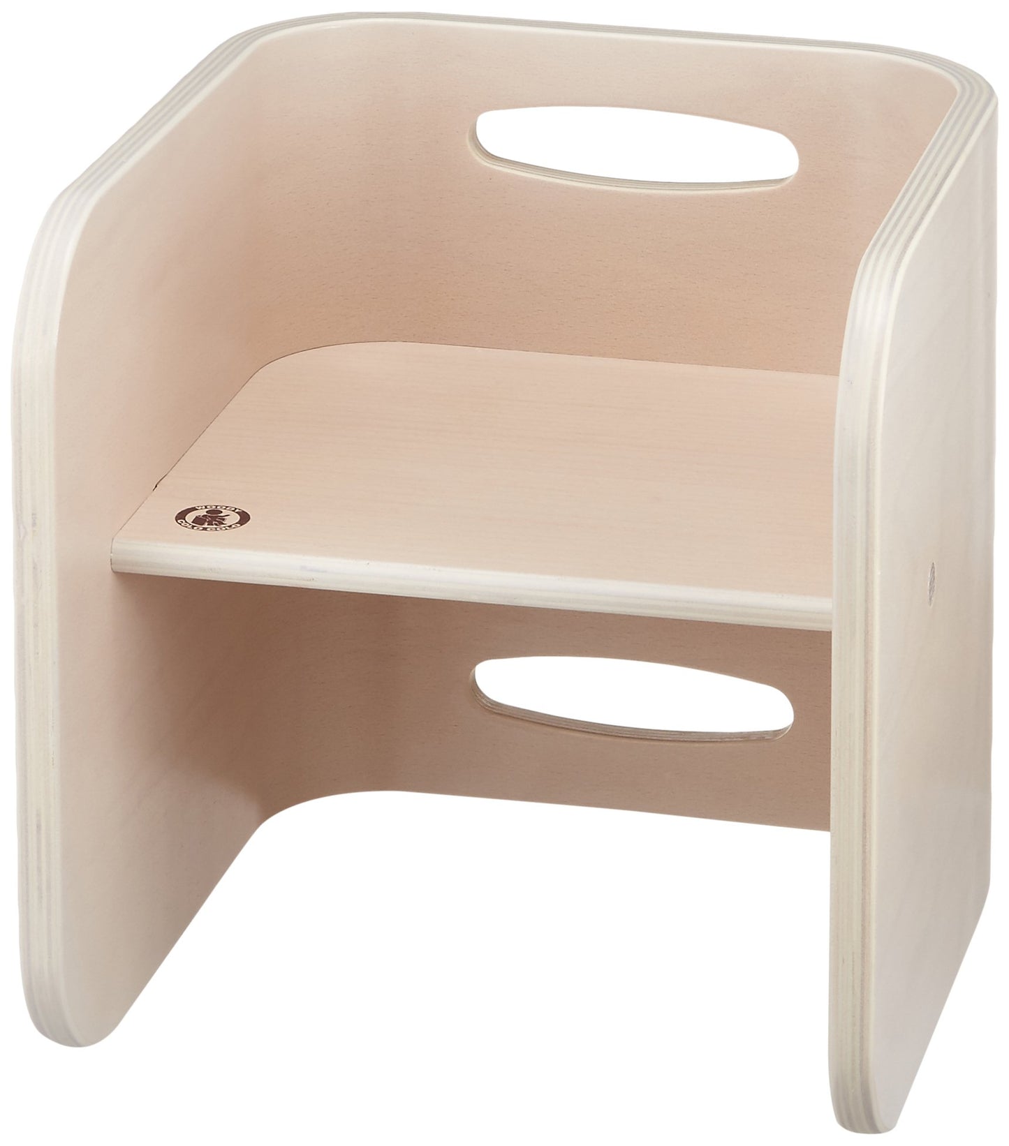 HOPPL(ホップル) コロコロチェア&デスク コロコロチェア アイボリー ビーチ・カバ材 CL-CHAIR-IV