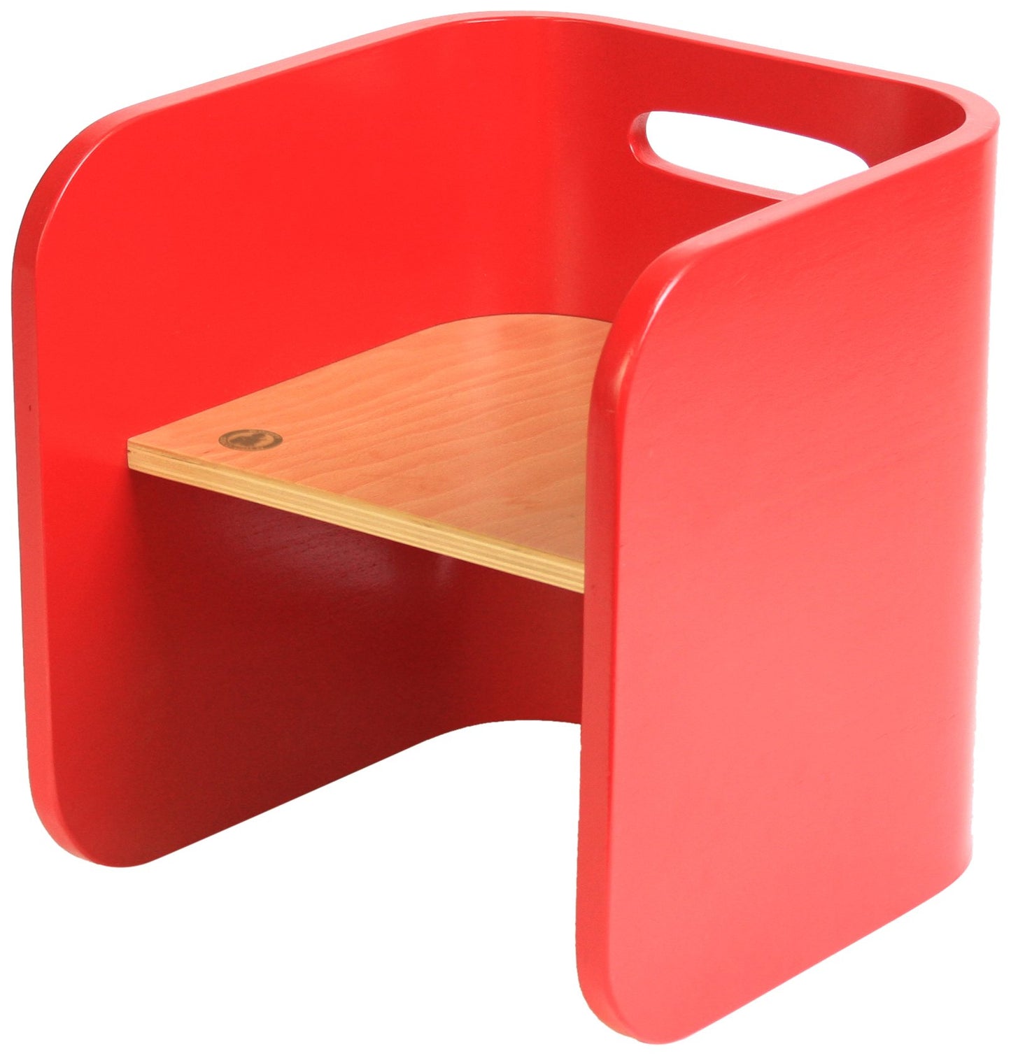 HOPPL(ホップル) コロコロチェア&デスク コロコロチェア アイボリー ビーチ・カバ材 CL-CHAIR-IV