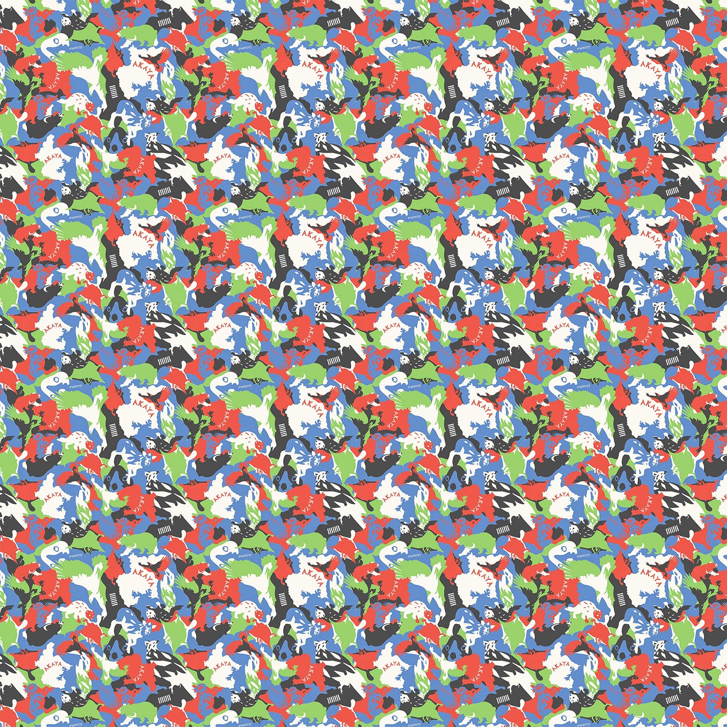 朝倉染布 風呂敷 - 125×125cm 超撥水風呂敷ながれ ランタナ AKAYA'S ANIMALS