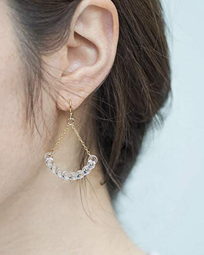 ハリオ Water Drops ピアス アール HAW-R-002