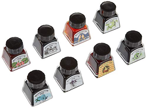 ウィンザー＆ニュートン ドローイングインク 14ML 8C セット