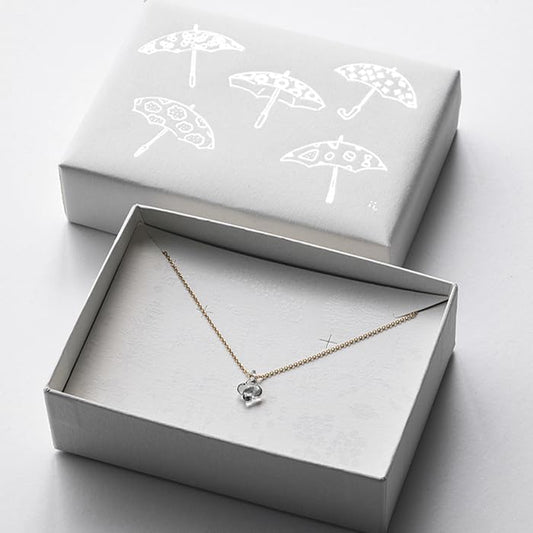 HARIO × イイダ傘店 ネックレス アジサイ (ハリオ イイダ傘店)