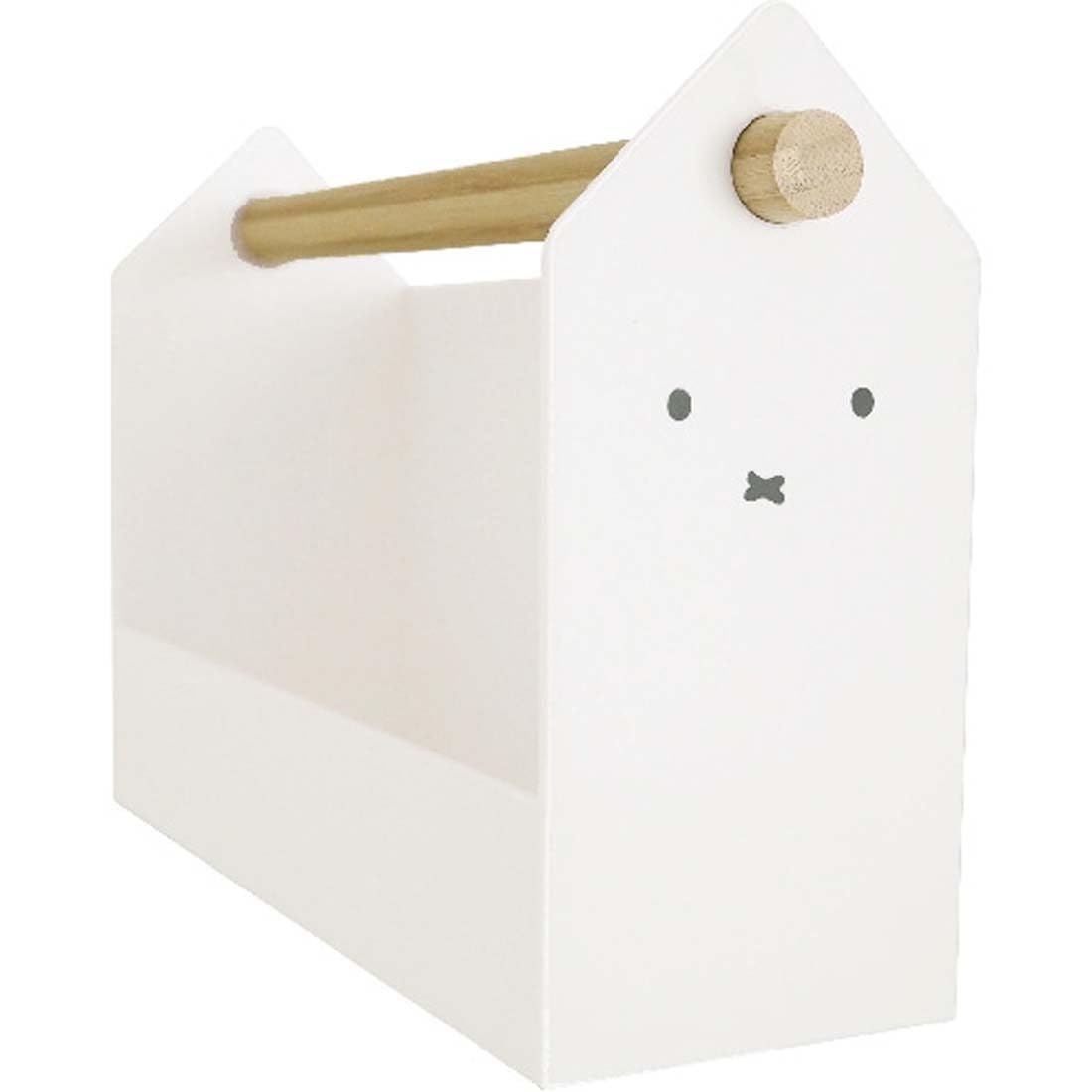 オカトー(Okato) ミッフィー miffy 収納ラック ハウスボックス 幅27×奥行8.3×高さ17.7cm