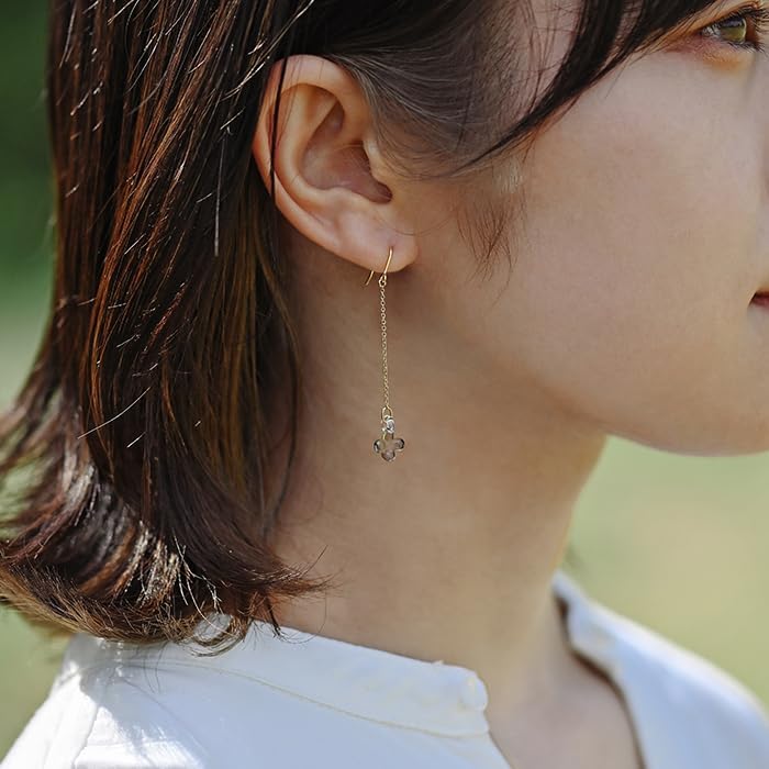 HARIO × イイダ傘店 ピアス アジサイ (ハリオ イイダ傘店)