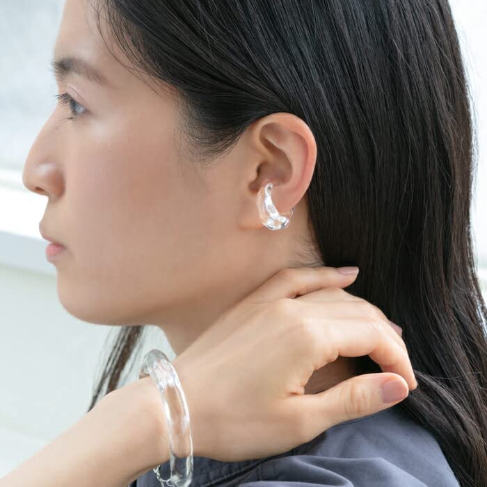 [ハリオランプワークファクトリー] HARIO イヤーカフ リフレクション アクセサリー ゴールド ピアス イヤリング ハリオランプファクトリー HAA-RF-EC レディース