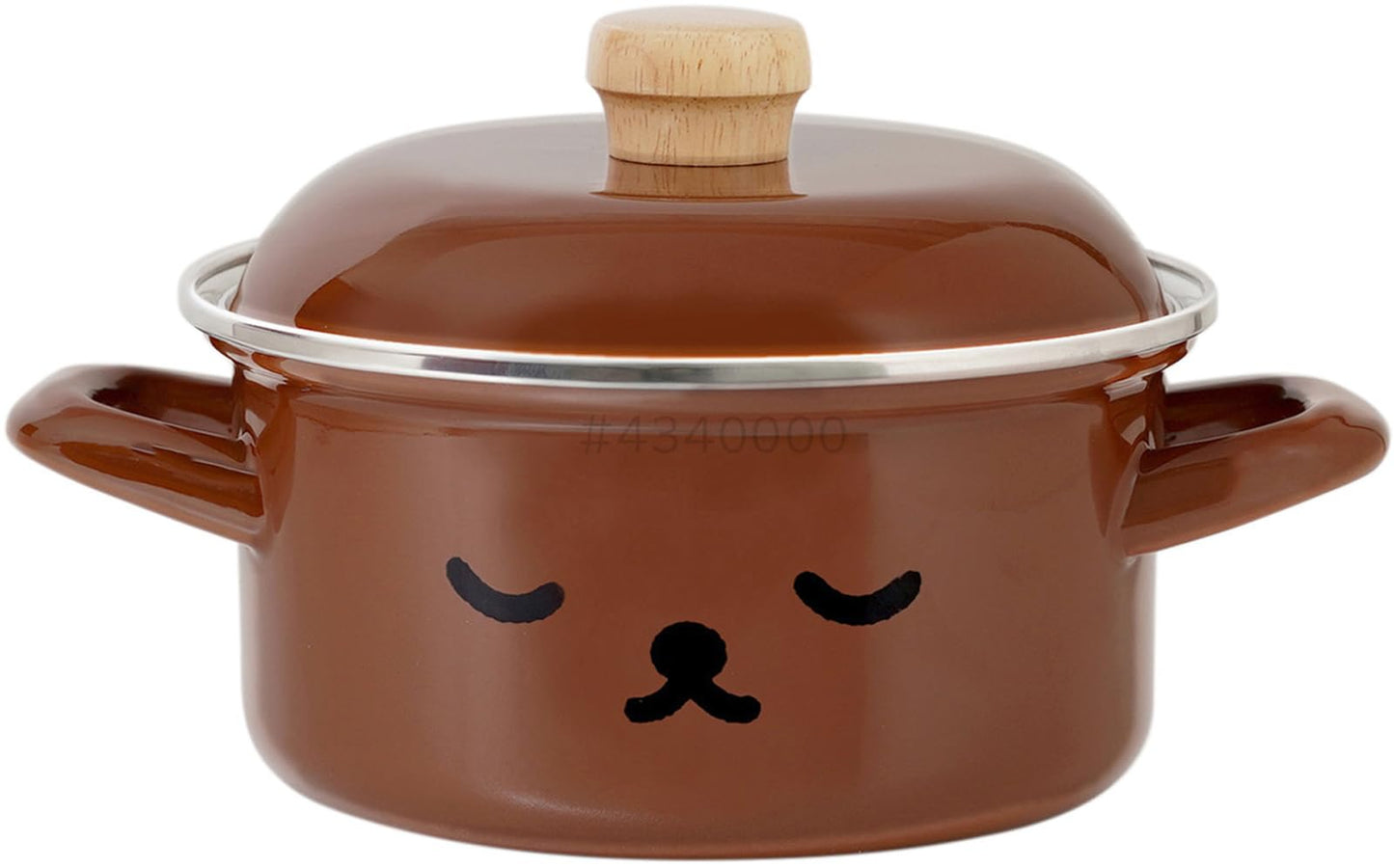 富士ホーロー(Fuji Horo) 両手鍋 キャセロール 15cm ボリスフェイス MFB-15W