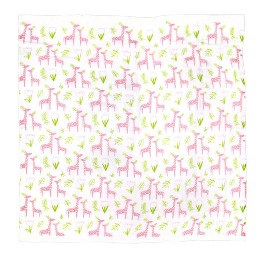 オルネット Hug Me OGおくるみ3重ガーゼケット ジラフ ピンク OGHW0816PK