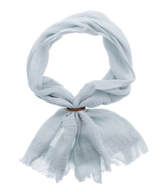 オリム ストール UV 今治タオル たおるマフラー ミニ 日本製 グレー CU-800