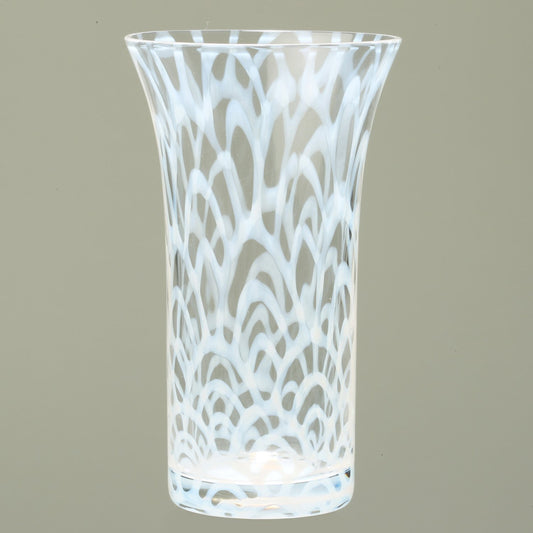 廣田硝子(Hirota Glass) 一口ビールグラス 大正浪漫硝子 波 TR-14-5 120ml