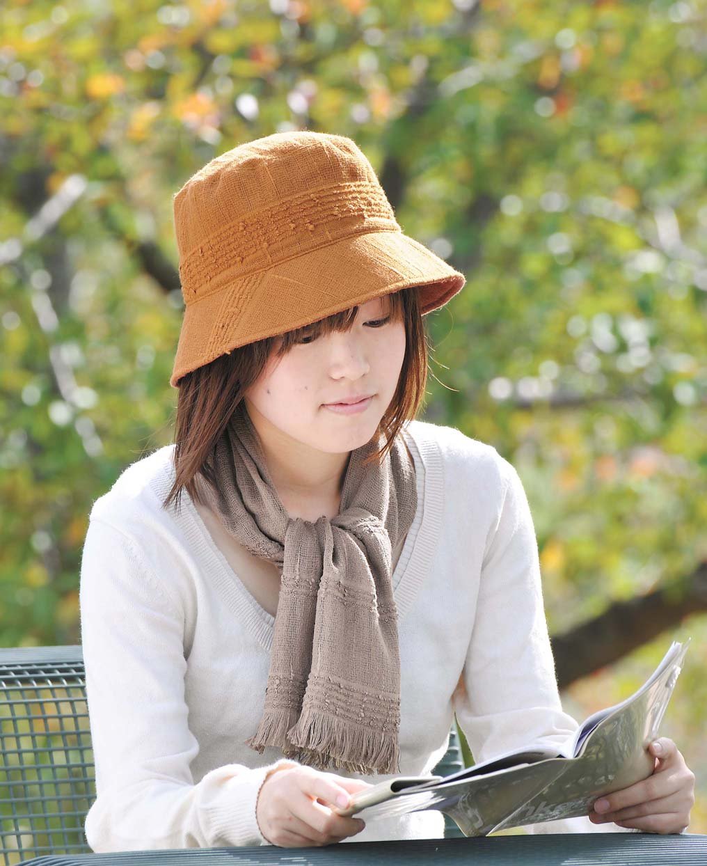 オリム ストール UV 今治タオル たおるマフラー ミニ 日本製 グレー CU-800