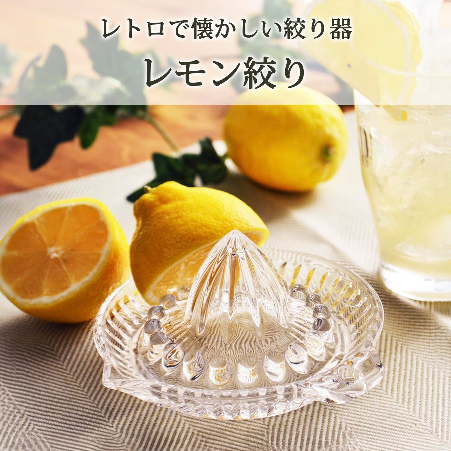 東洋佐々木ガラス 果汁絞り レモン絞り 丸型 6個セット 日本製 食洗機対応 絞り器 ジューサー フルーツ絞り ガラス P-SGK-101-N